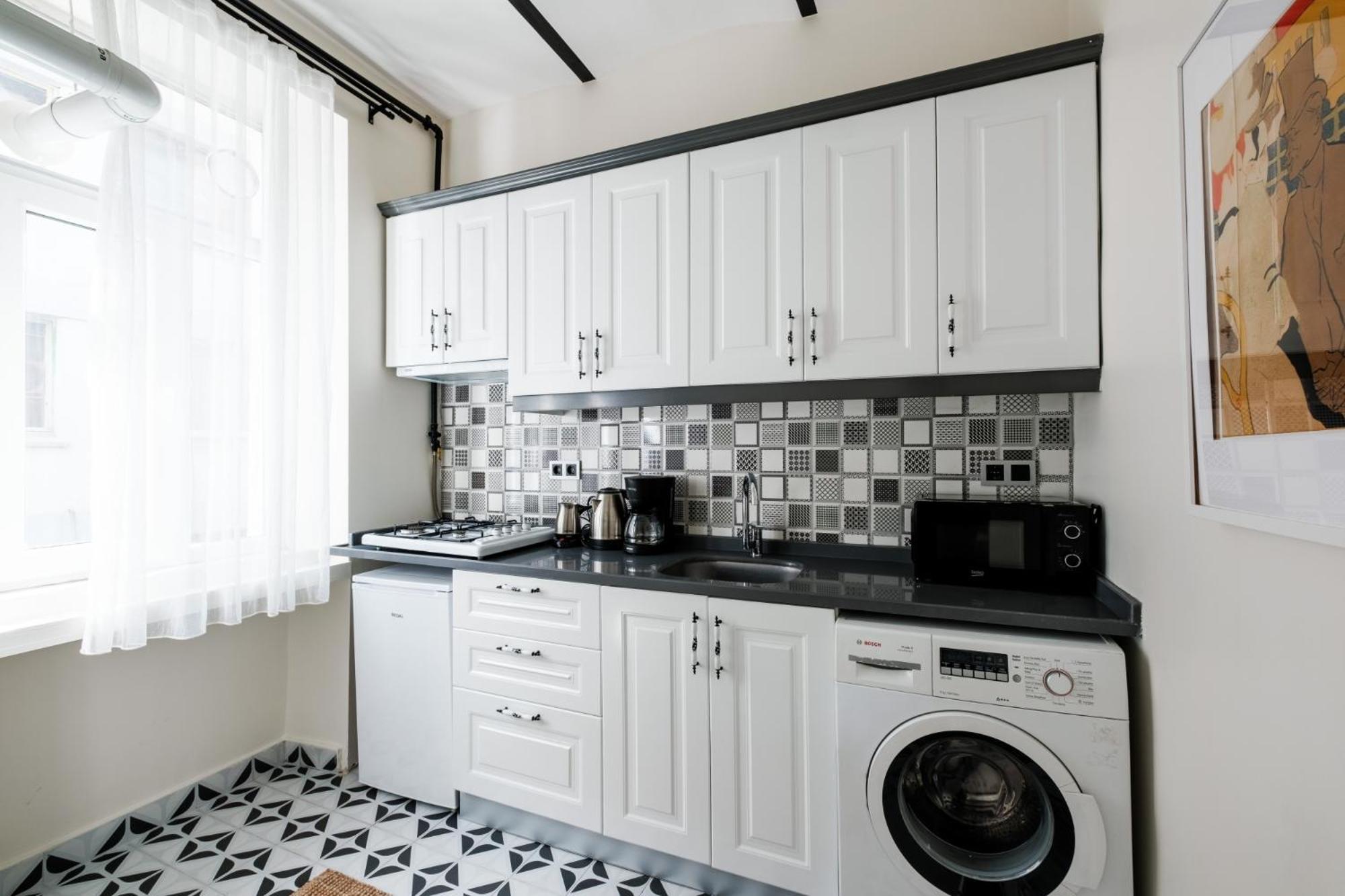 伊斯坦布尔Unique Flat W 5 Min To Galata Tower Istiklal Ave公寓 外观 照片